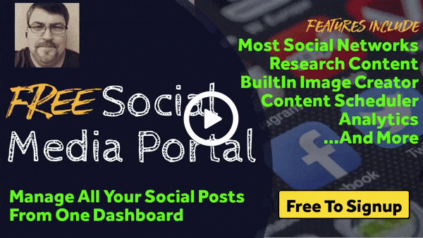 Use My Social Media Content Portal For Free